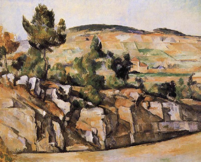 Paul Cezanne Provence mountain Germany oil painting art